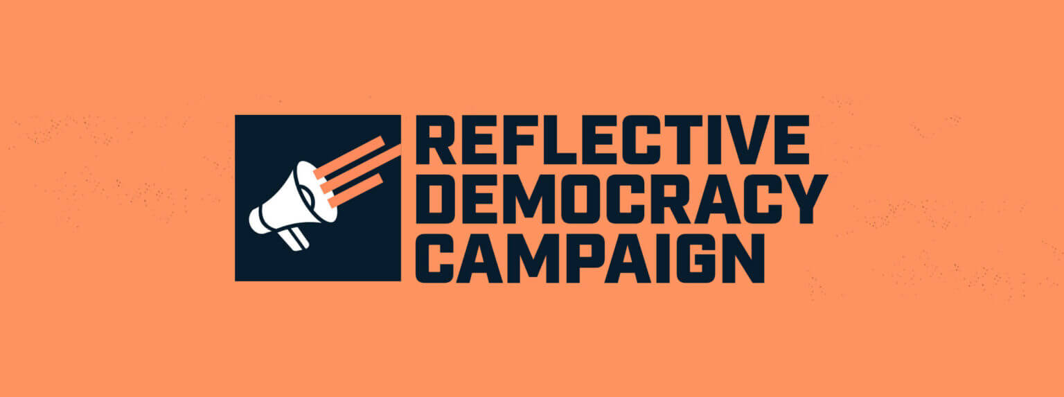 The Reflective Democracy Campaign logo